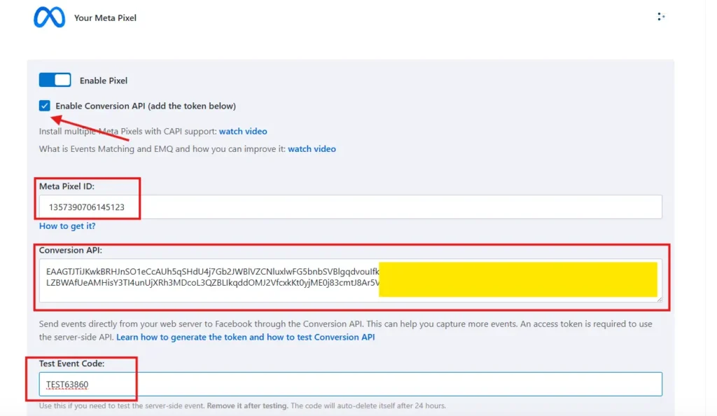 Setup Pixelyoursite