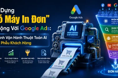 Xây Dựng "Cỗ Máy In Đơn" Tự Động Với Google Ads: Lộ Trình Vận Hành Thuật Toán AI Theo Phễu Khách Hàng